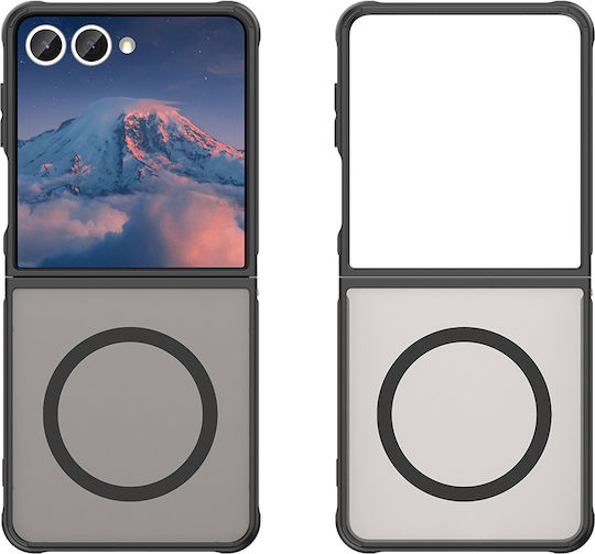 Techsuit Halofrost Ii Back Cover Plastic Black (Galaxy Z Flip7)