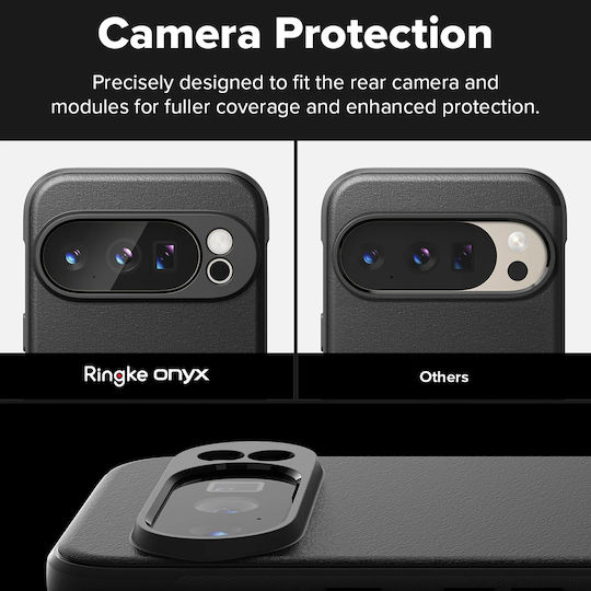 Ringke Back Cover Silicon Negru (Google Pixel 10 / 10 Pro)