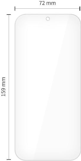 Tech-Protect Displayschutzfolie Fit+ 2.5D Gehärtetes Glas 2 Stück (Google Pixel 9 Pro XL / Google Pixel 10 Pro XL)