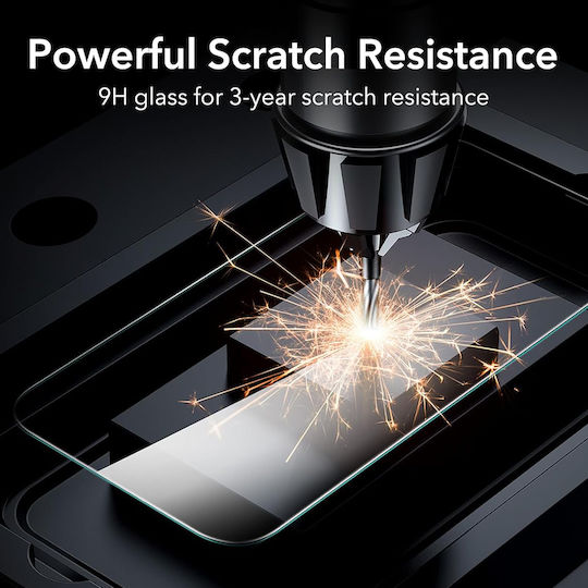 ESR Black Gehärtetes Glas 3Stück (iPhone 17 / 17 Pro / 16 Pro)