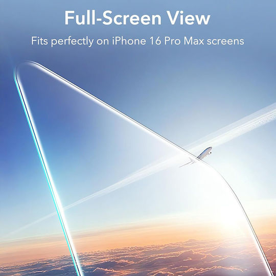 ESR Black Tempered Glass 3pcs (iPhone 17 Pro Max / iPhone 16 Pro Max)