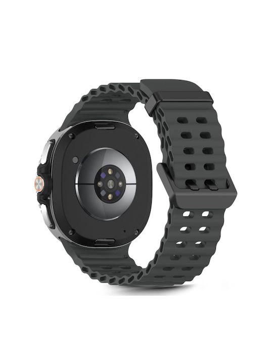 Tech-Protect Armband Silikon Schwarz (SAMSUNG WATCH 8, CLASSIC)
