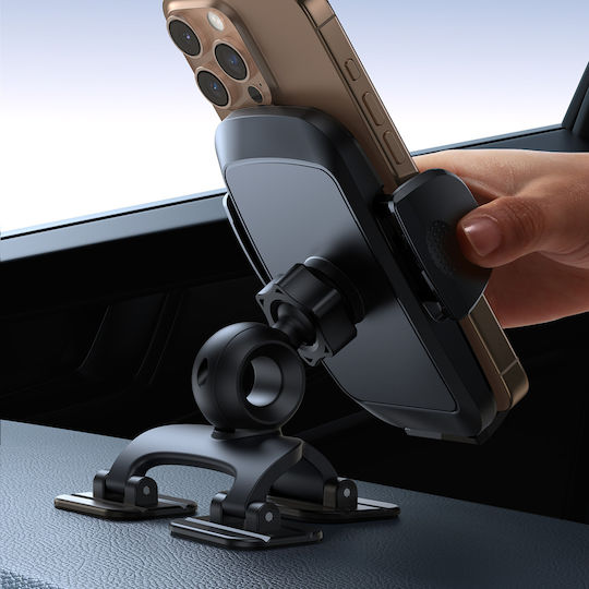 Joyroom JR-ZS259 Car Mobile Mount 4.7" - 7" with Adjustable Hooks Black