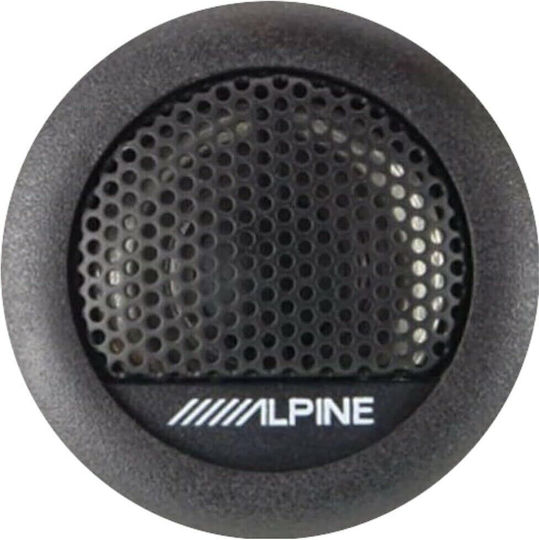 Alpine Set Car Audio Round Tweeters 88dB