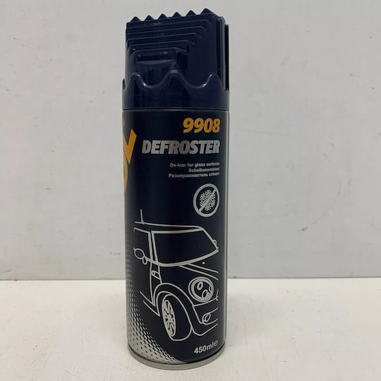 Mannol 9908 Defroster Антифриз Почистващ препарат Спрей за Автомобилни Стъкла 450мл