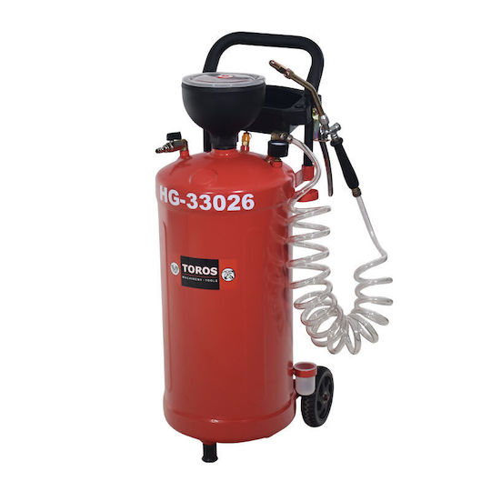 Toros TVA-30 Βαλβολινιère 30lt Valvoline-Kanone Druckluftsprühgerät 30Es Länge 3.5m