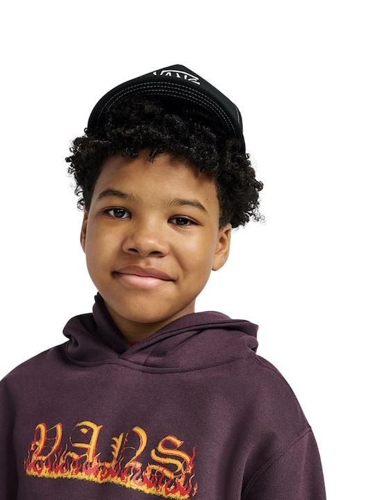 Kids Sweatshirt with Hood and Pockets Eggplant