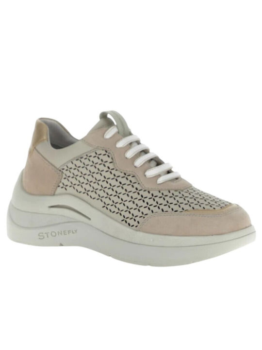 Γυναικεία Sneakers Birch White / Goat Brown