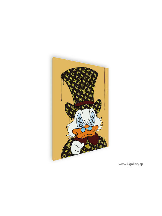 Платнен Панел Donald Duck Street Art 70x100 см