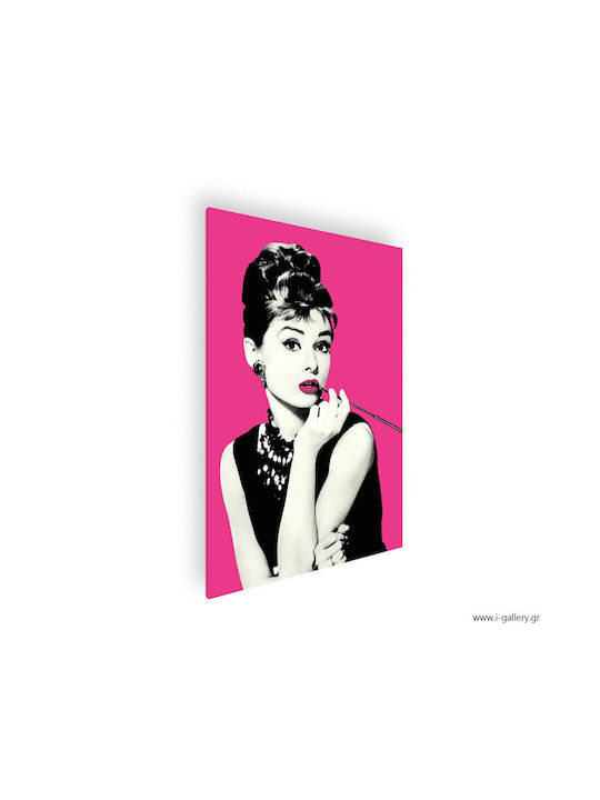 Painting Canvas Audrey Hepburn Pop Art 70x100 Cm