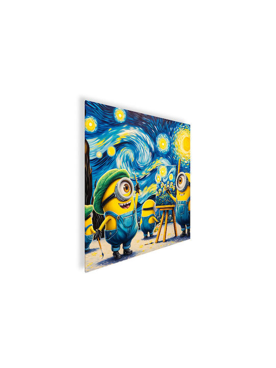 Платнен Панел Живопис Поп Арт Van Gogh 80x80 См