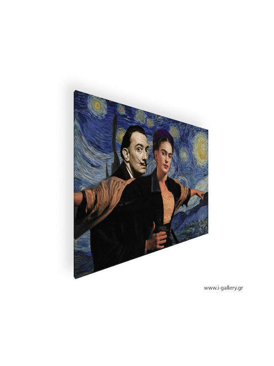 Panou Pânză Dali Frida Titanic Ofertă 60x40 Cm