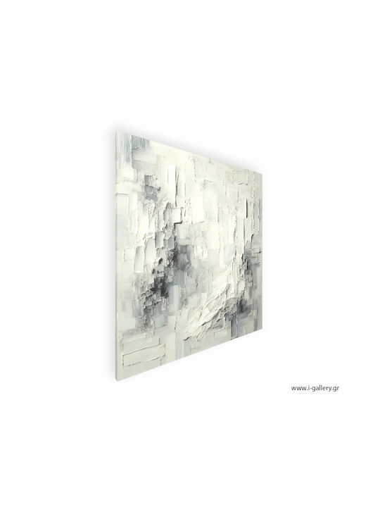 Πίνακας Ζωγραφικής Καμβά Abstract Brushes Ii 80x80 Cm