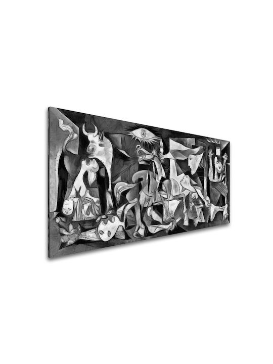 Πίνακας Ζωγραφικής Καμβά Γκουέρνικα Guernica By P Picasso 150x70 Cm