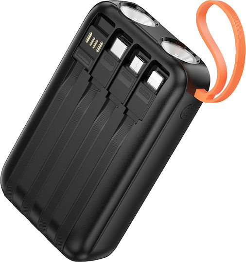 Hoco J151 Spirit Power Bank 10000mAh Черен