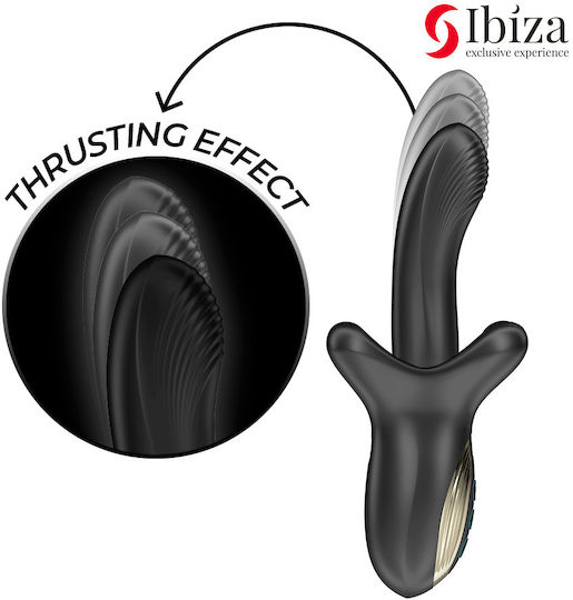 Ibiza Biting & Thrusting Vibrator G-Punkt Schwarz
