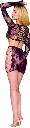 Dreamgirl Sexy Set Top Sleeves Short Skirt
