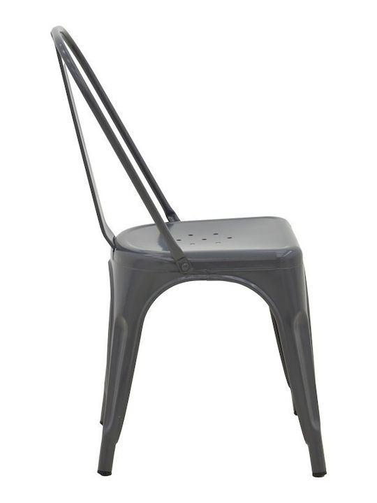 Outdoor-Stuhl Metallisch Utopia Anthracite Shade 44x44x85εκ.