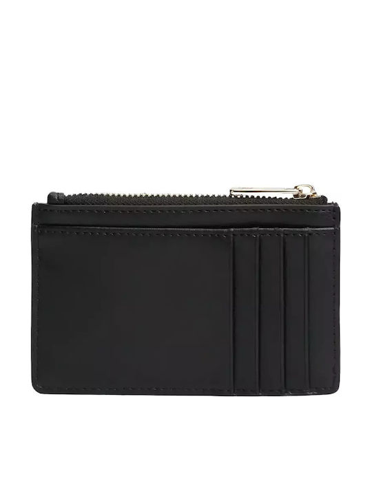 Tommy Hilfiger Icon Leder Damen Geldbörse Karten Schwarz Tommy Hilfiger Icon Leder Damen Geldbörse Karten Schwarz