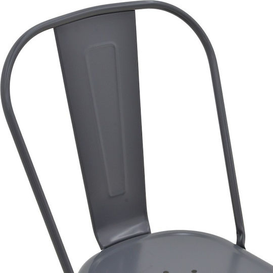Outdoor Chair Metallic Utopia Anthracite Shade 44x44x85cm