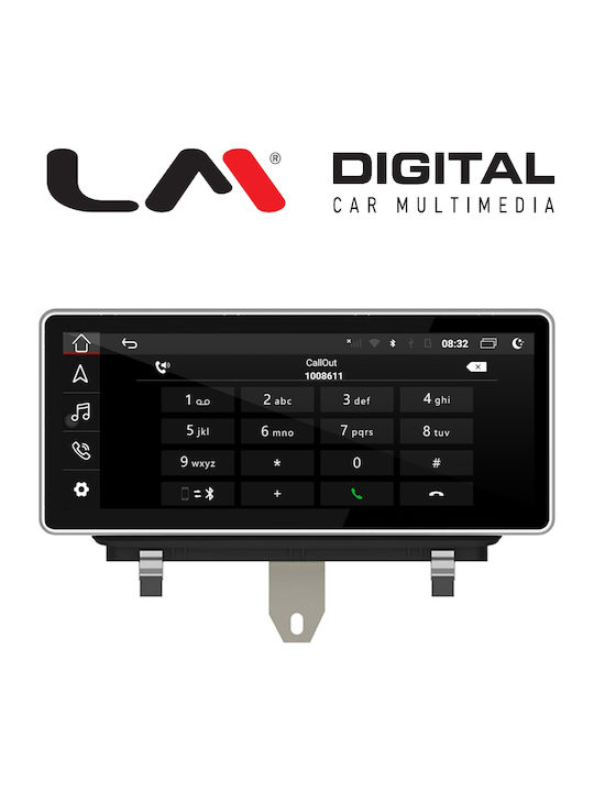 LM Digital Автомобилна Аудио Система (Блутут/USB/WiFi/GPS/Apple-Carplay/Android-Auto)