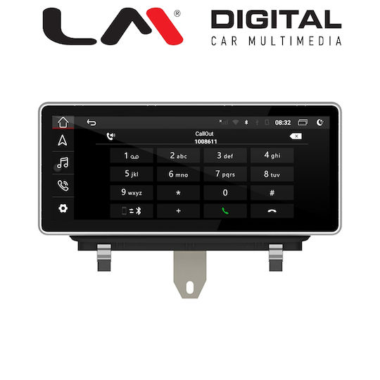 LM Digital Автомобилна Аудио Система (Блутут/USB/WiFi/GPS/Apple-Carplay/Android-Auto)