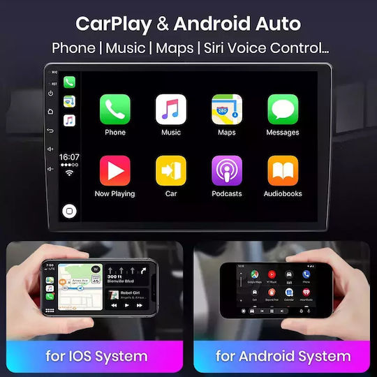 Car Audio System for Hyundai i20 2008-2012 (Bluetooth/USB/WiFi/GPS/Apple-Carplay/Android-Auto) with Touch Screen 9"