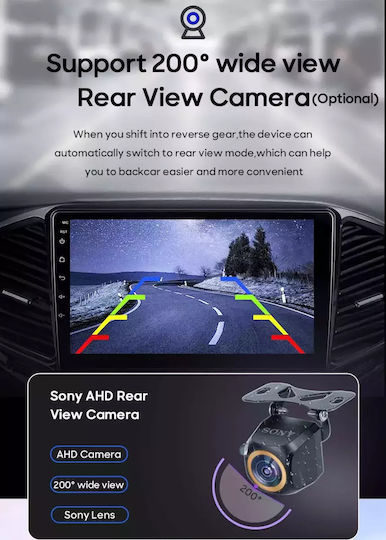 Ηχοσύστημα Αυτοκινήτου για Toyota Corolla 2006-2012 (Bluetooth/USB/WiFi/GPS/Apple-Carplay/Android-Auto) με Οθόνη Αφής 9"