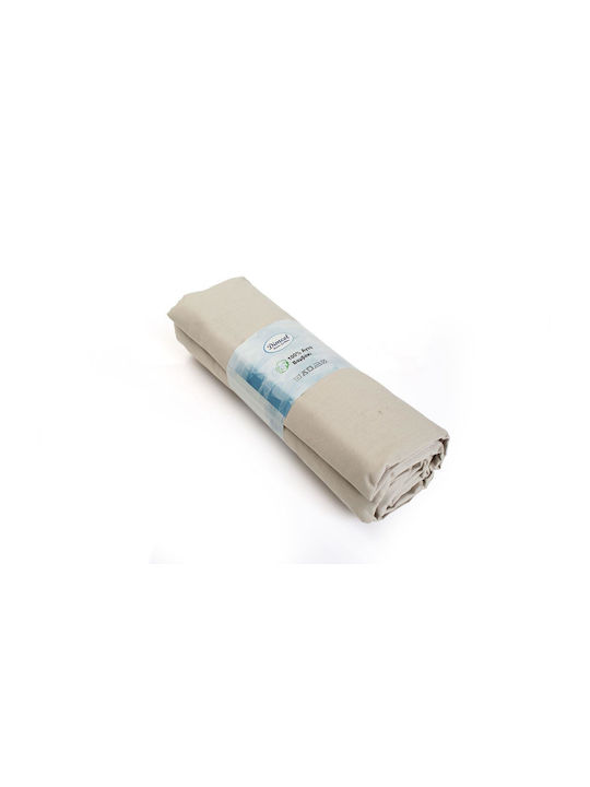 Dimcol Sheet Super-Double with Elastic 160x200+30cm. Exotic Line Beige