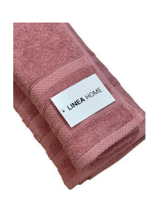 Linea Home Facecloth Verona 50x90cm Powder Weight 480gr/m²