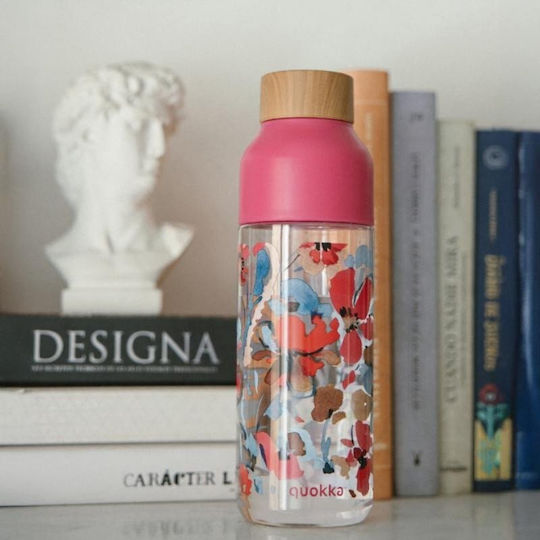 Quokka Kids Water Bottle with Screw Cap Non Spill Red 720ml