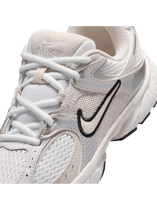 V5 Rnr Kids Sports Shoes Running with Laces Beige
