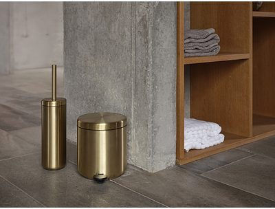 Zone Denmark Metallic Bathroom Basket 4lt