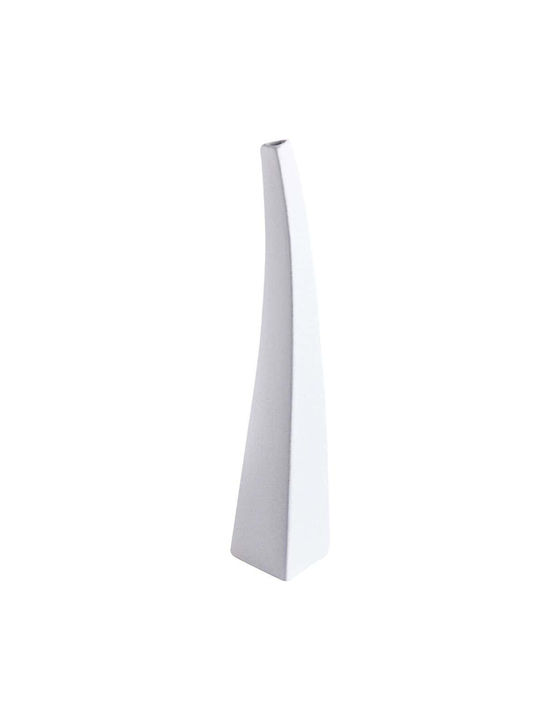 InTheBox Decorative Vase Irida White 11x10x50cm