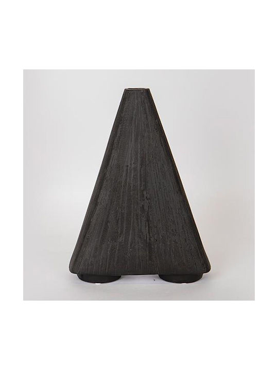 Decorative Vase Black 26x8.5x34.5cm
