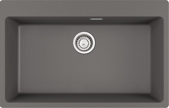 Franke Centro 2.0 CNG 610/210-73 3149000250 Drop-In Мивка от Синтетичен Гранит Ш78xД50см Сив камък