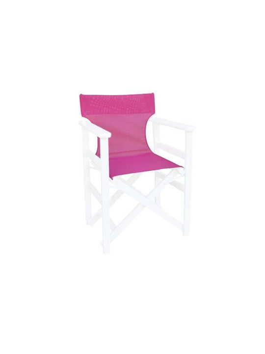 Woodwell Wasserdichtes Leinwand Gartenstuhlkissen Regisseur Rosa 53x80cm