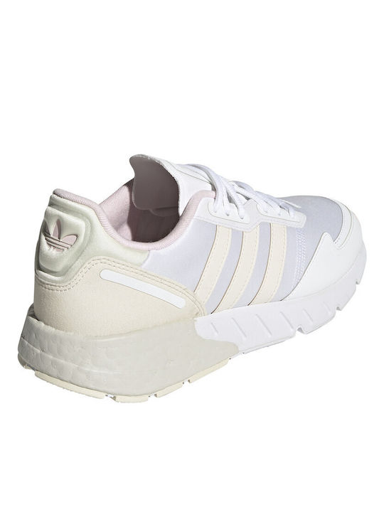 adidas ZX 1K Boost Adidași Pentru Femei Alb Cenușă / Alb Wonder