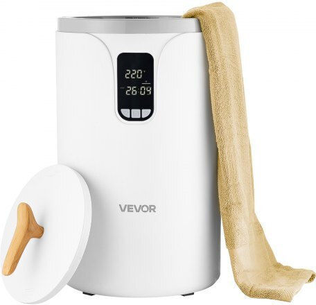 Vevor Towel Warmer Bucket LED Display Timer & Adjustable Temperature Mjjrtbs20llefh7pj001v2