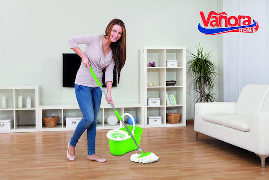 Vanora Въртяща се Моп с микрофибри VN-GRH-4COLV