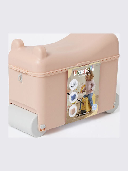 Little Rolla Βαλίτσα Καμπίνας Παιδική Dusty Pink