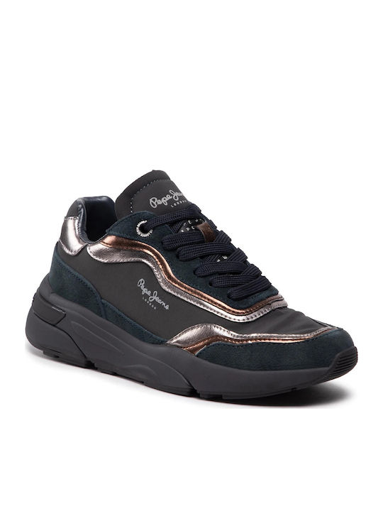 Arrow Pop Damen Chunky Sneakers Schwarz