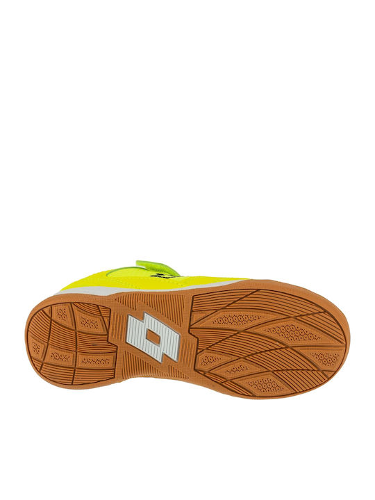 Whizzer K Kids Indoor Soccer Shoes Yellow