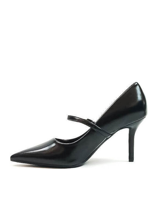 Mary Jane Pantofi cu toc Negre
