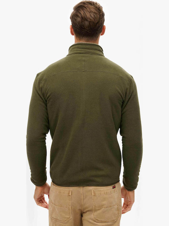 Polar Ανδρική Ζακέτα Fleece Χακί