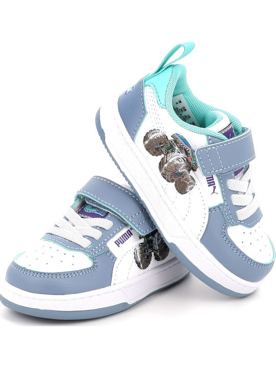 Caven 2.0 Kids Sneakers with Hoop & Loop Closure Light Blue