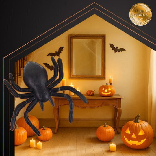Ruhhy Plastic Spiders Decoration 10 Pieces 26028 18367-0