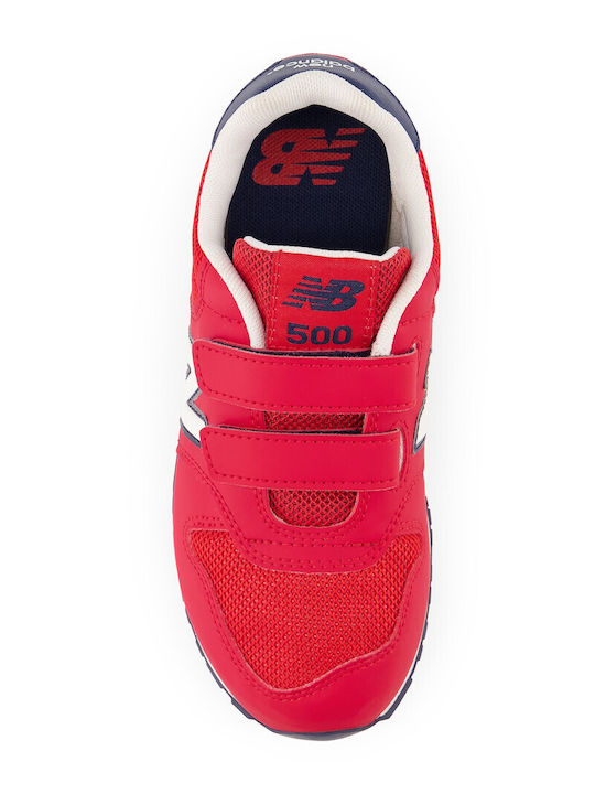 500 Kids Sneakers with Scratch Red