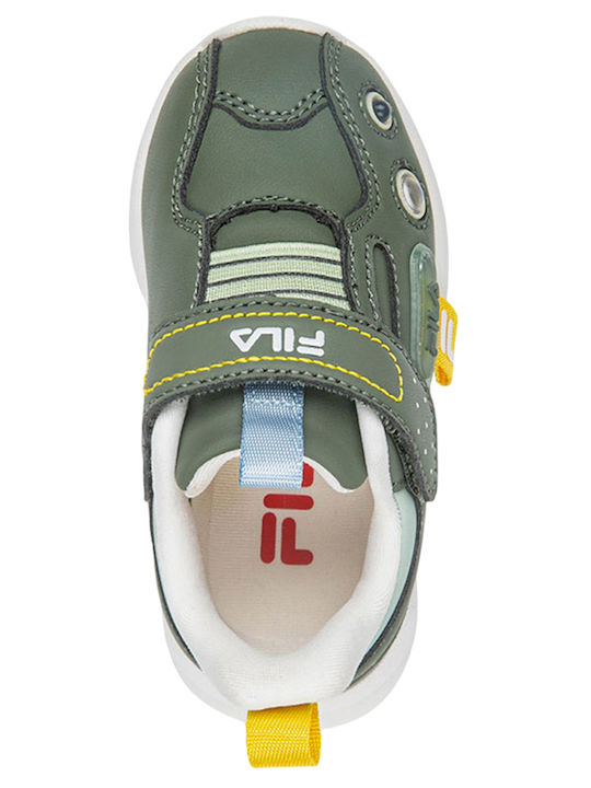 Kids Sneakers Anatomic with Scratch Green