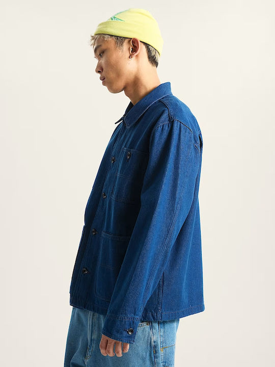 Drill Chore Jeansjacke Jacke Indigo Rinse